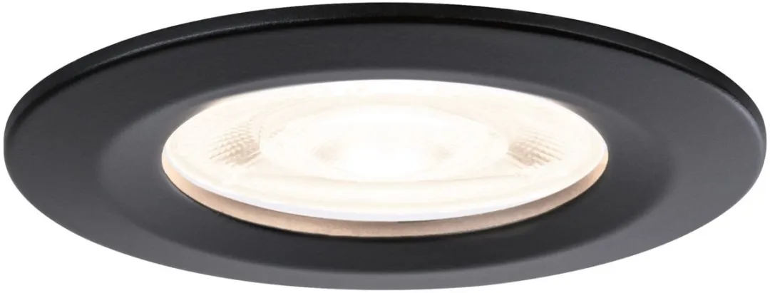 Paulmann Nova GU10 LED-inbouwlamp 3x4,9W 550lm 2700K - Zwart mat