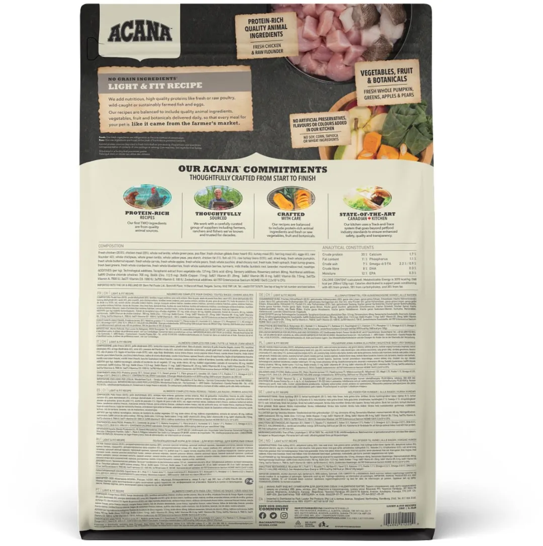 Acana Dog Light & Fit - 2kg - afbeelding 6 van 6