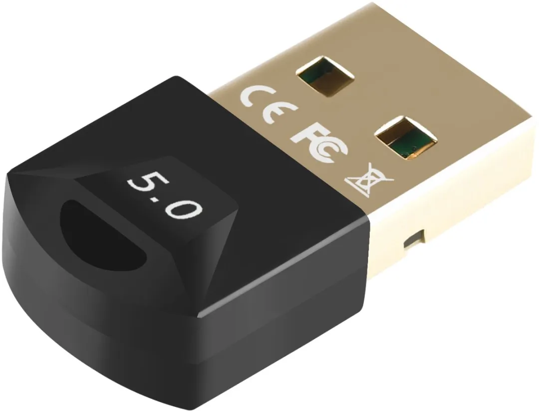 Gembird BTD-MINI6 USB Bluetooth 5.0 Dongle - Zwart