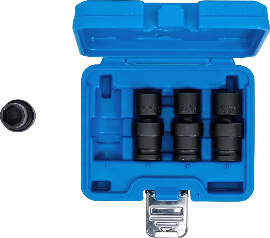 BGS Kracht Kogelkop Doppenset 1/2" - 4-delig - 16-19mm - afbeelding 6 van 6