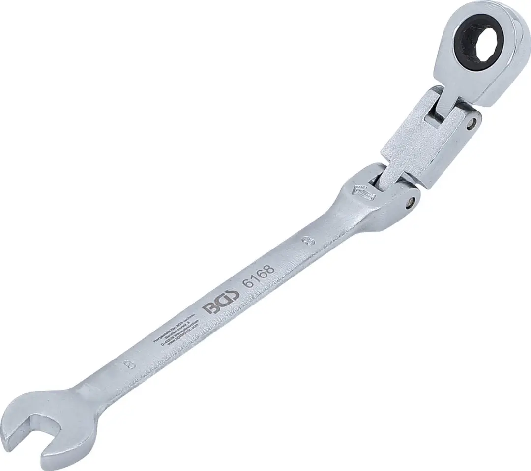 BGS technic Ratelring-steeksleutel buigbaar 8 mm