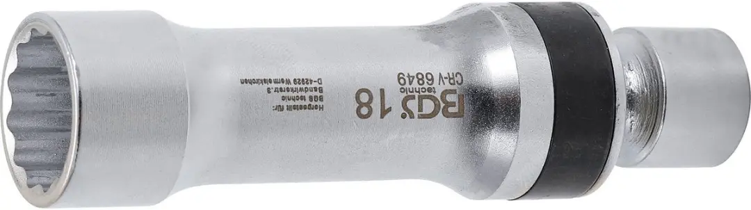 BGS technic Bougie kniedopsleutel 3/8 18 mm