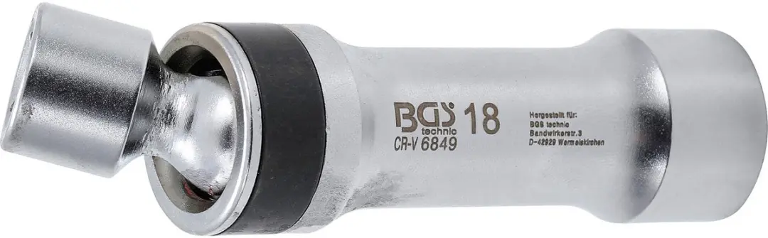 BGS technic Bougie kniedopsleutel 3/8 18 mm - Twaalfkant - afbeelding 3 van 6