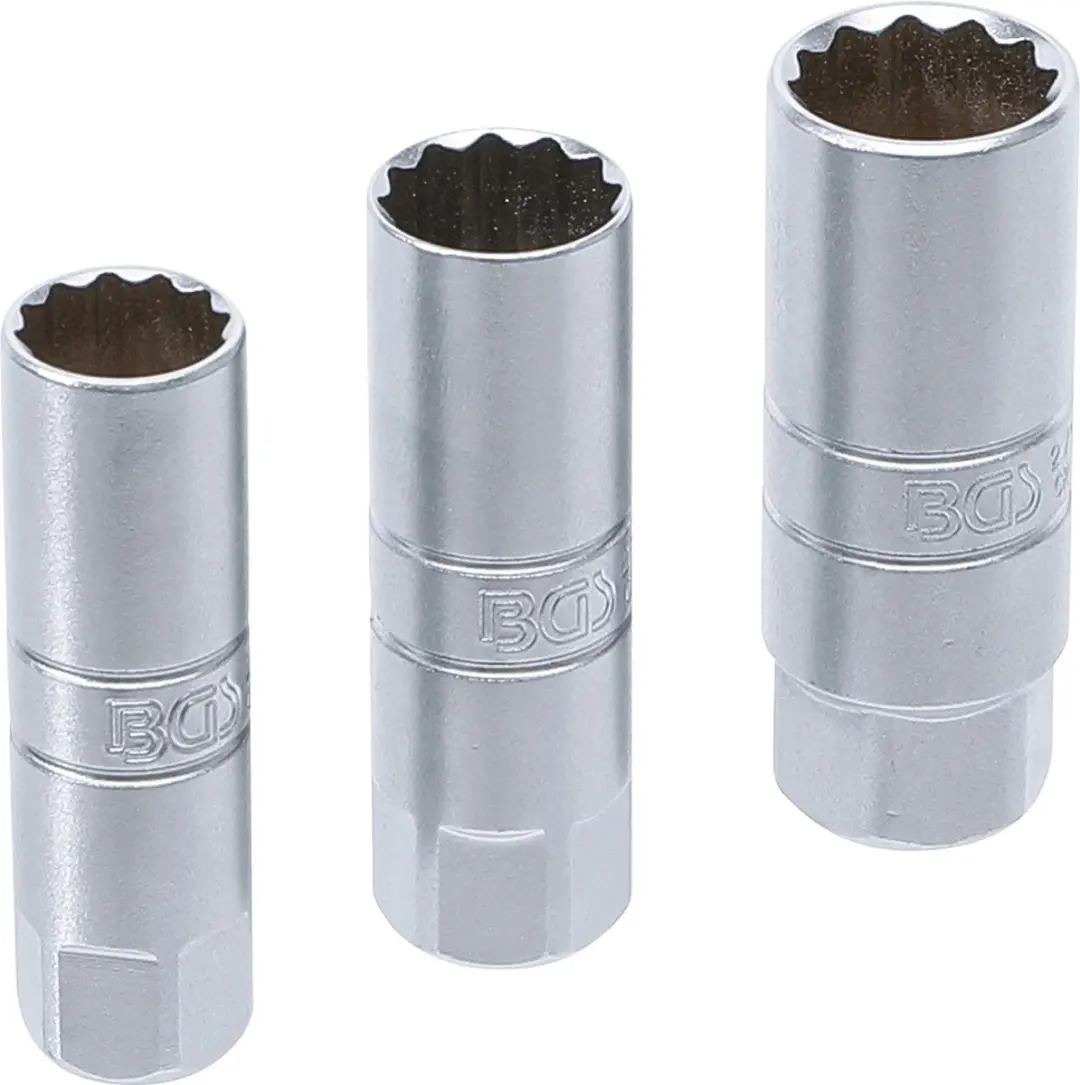 BGS technic 6858 Bougiedoppenset 14-16-18mm 3/8