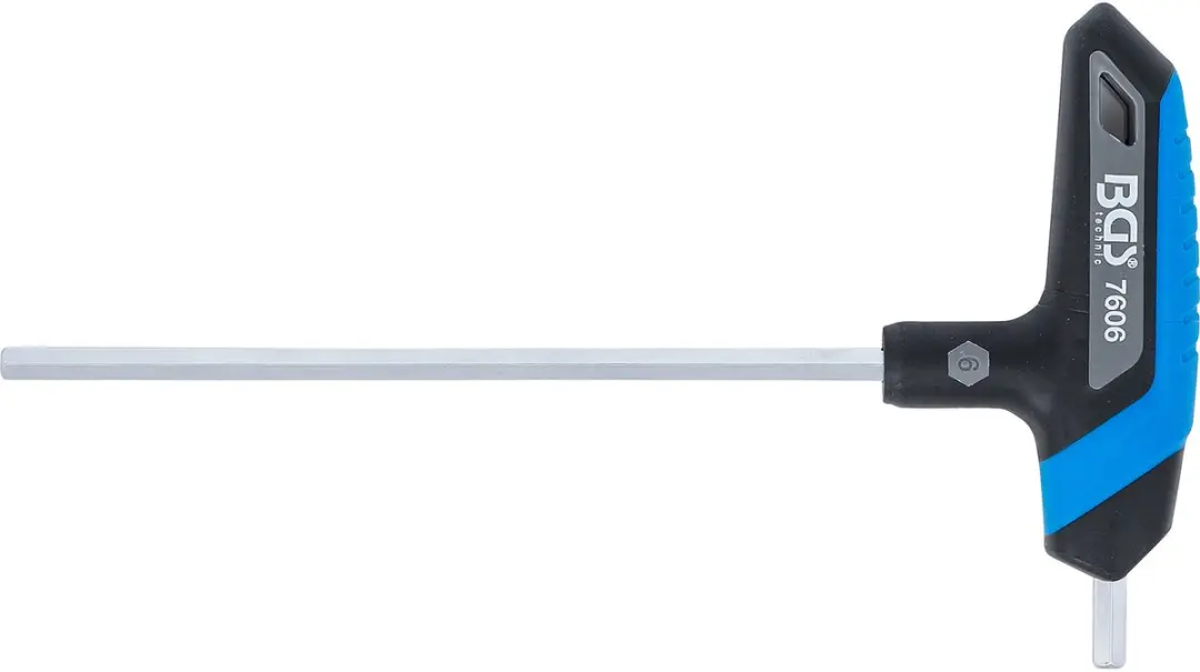 BGS technic 7606 Schroevendraaier T-greep Binnenzeskant 6 mm - afbeelding 4 van 5