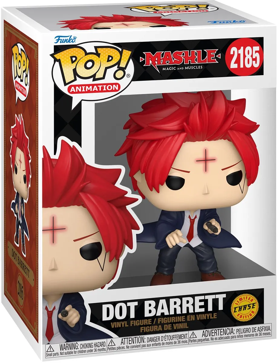 Funko Mashle Dot Barrett Pop! Animation Vinyl Figur - Chase Edition - 0889698906104