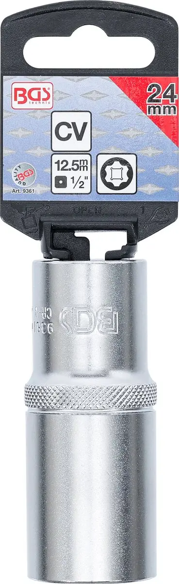 BGS technic Super Lock Dopsleutel 1/2" 24 mm - afbeelding 4 van 4