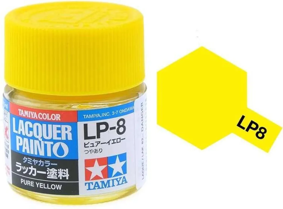 Tamiya Hobbyverf Olieverf LP-8 Geel Gloss - 10ml