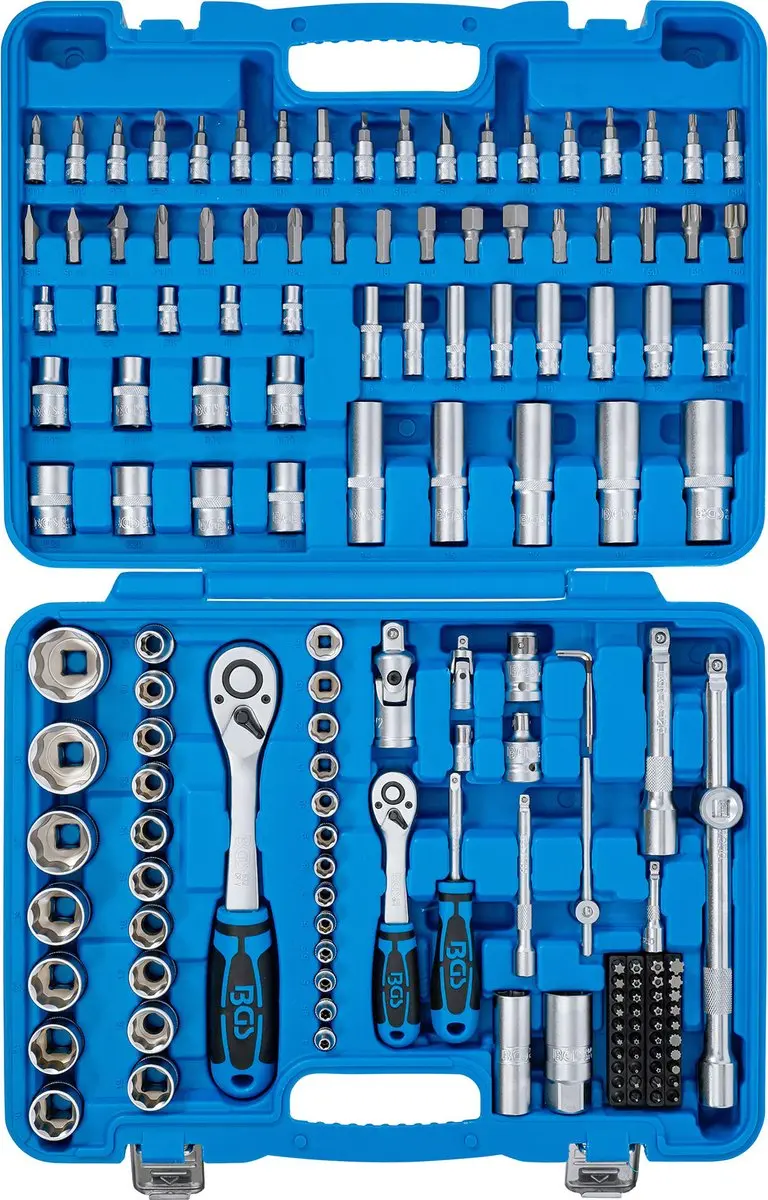 BGS technic Dopsleutelset 1/4 + 1/2 - 150 delig - afbeelding 3 van 6