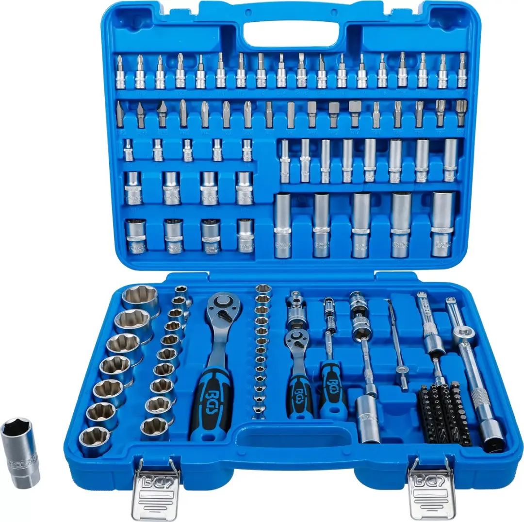 BGS technic Dopsleutelset 1/4 + 1/2 - 150 delig - afbeelding 2 van 6