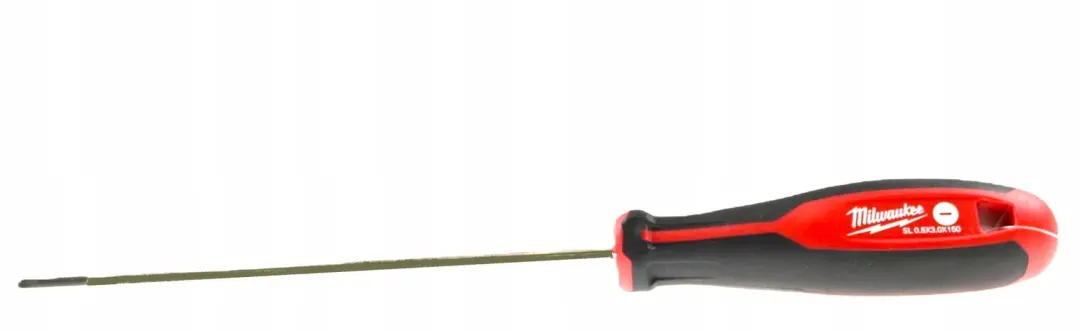 Milwaukee Tri-lobe Schroevendraaier SL 0,5x3x150 - 4932471776 - afbeelding 2 van 2