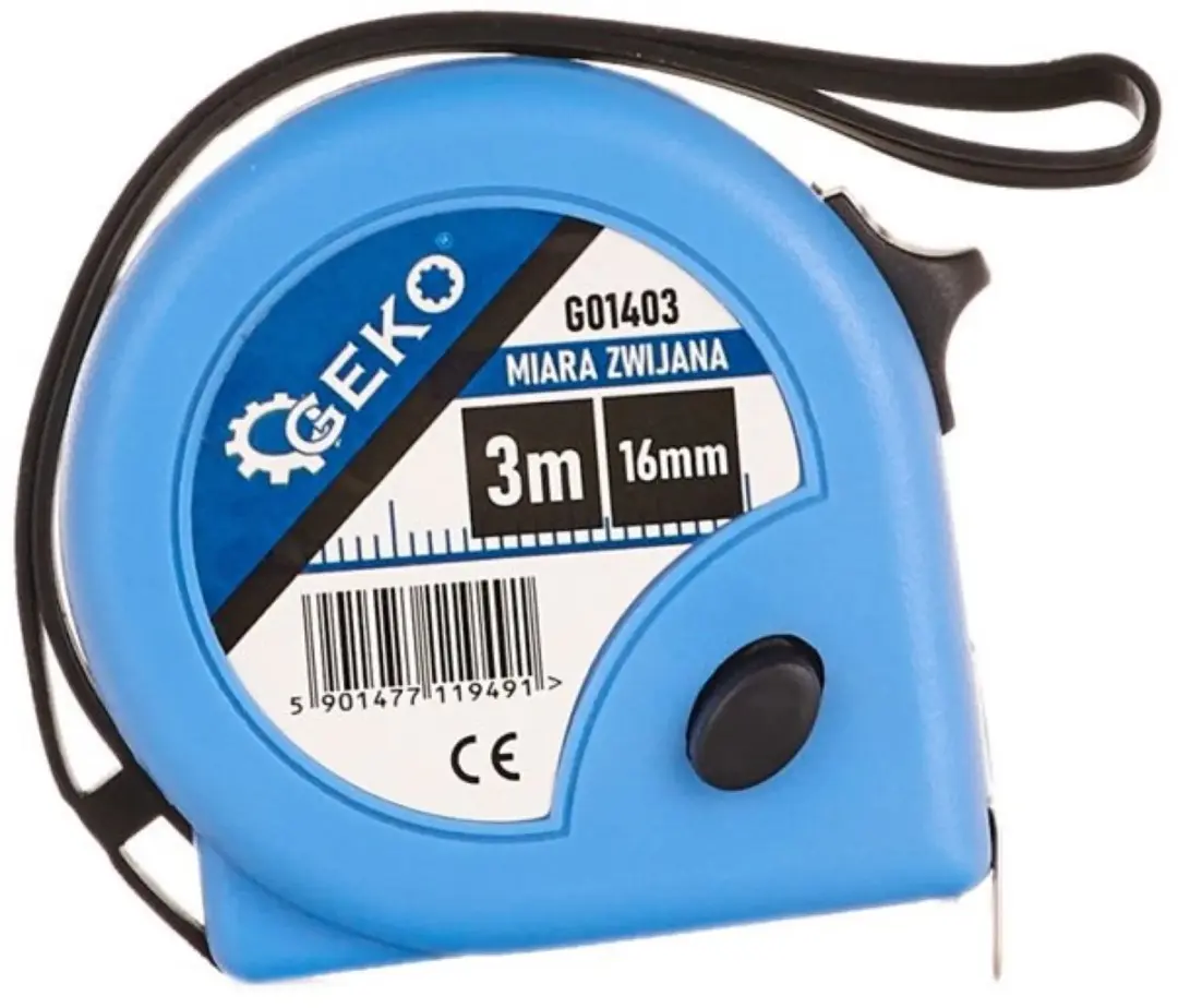 GEKO Meetlint 3 m - 13 mm - 12 stuks - afbeelding 5 van 6