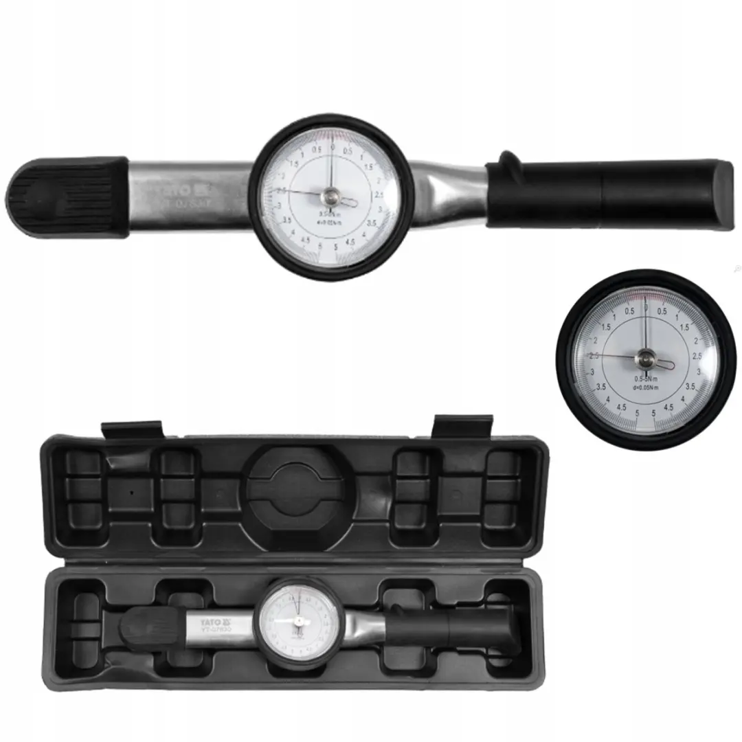 Yato Momentsleutel 3/8" 0-30Nm met Klokmeter