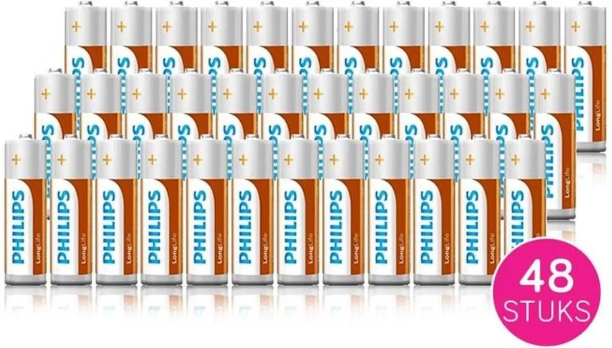 Philips Longlife AAA Batterijen