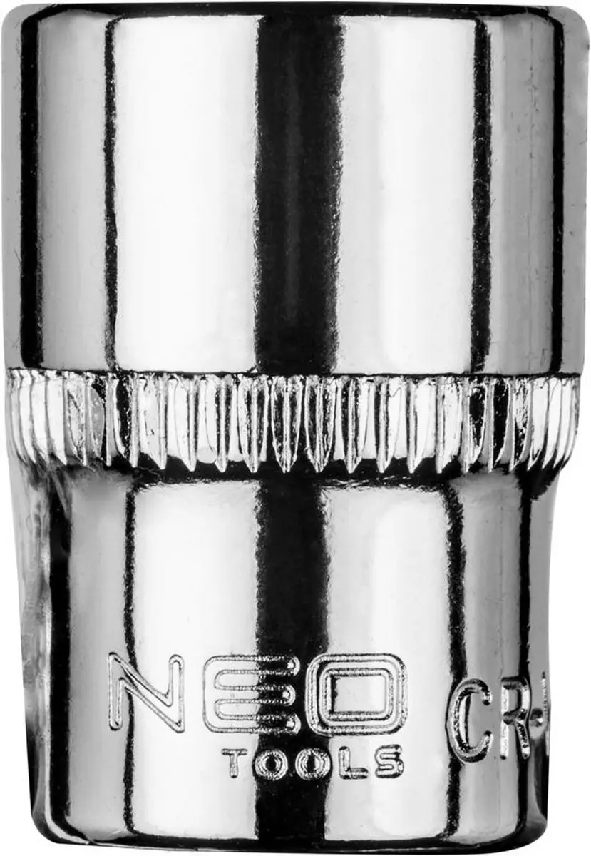 Neo Tools Dop 12 1/4 Aansluiting Classic Strak Zeskant DIN 3124 CRV Staal TUV M+