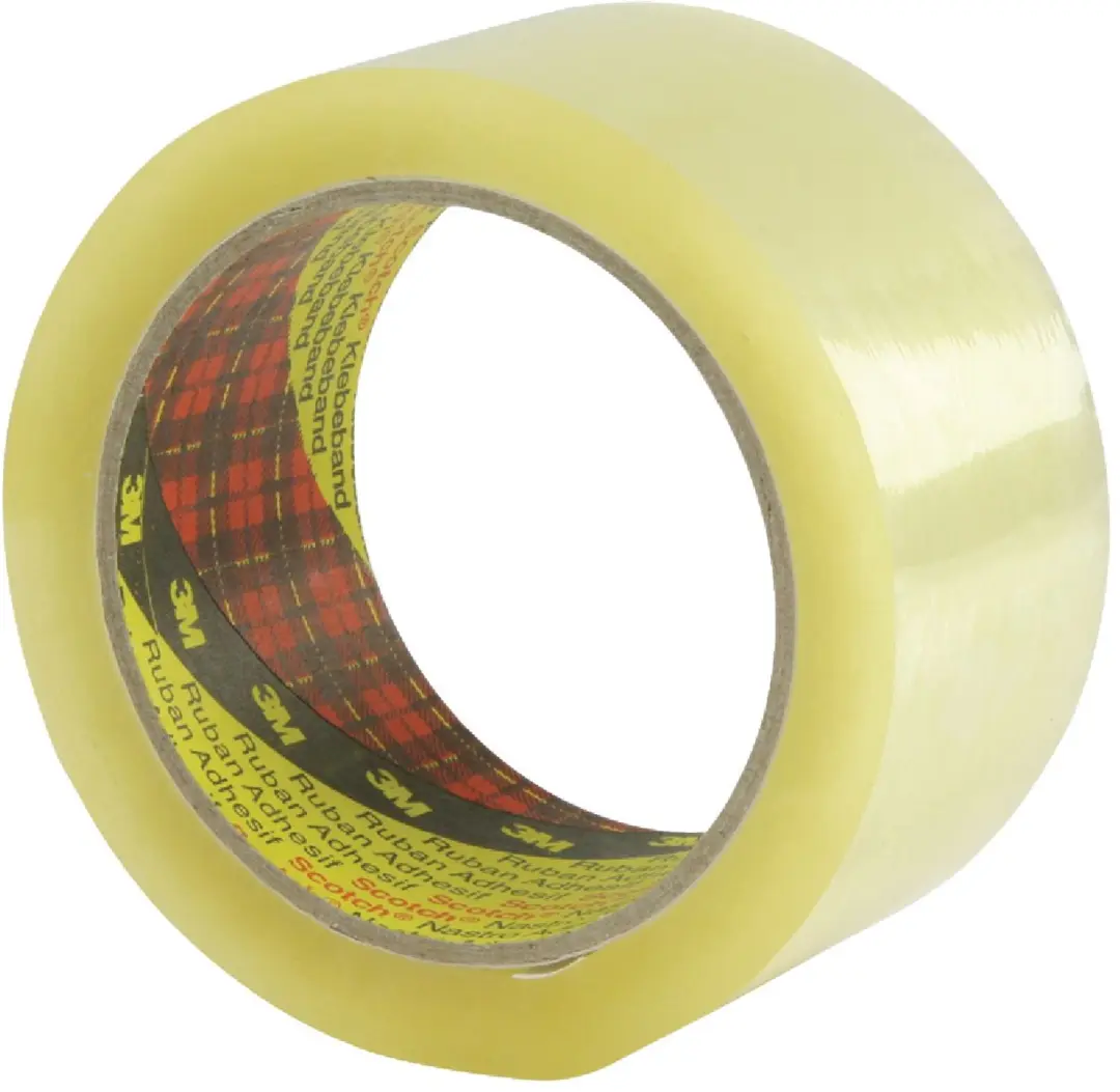 Pakkingstape Hot-melt Transparant 66m x 50mm