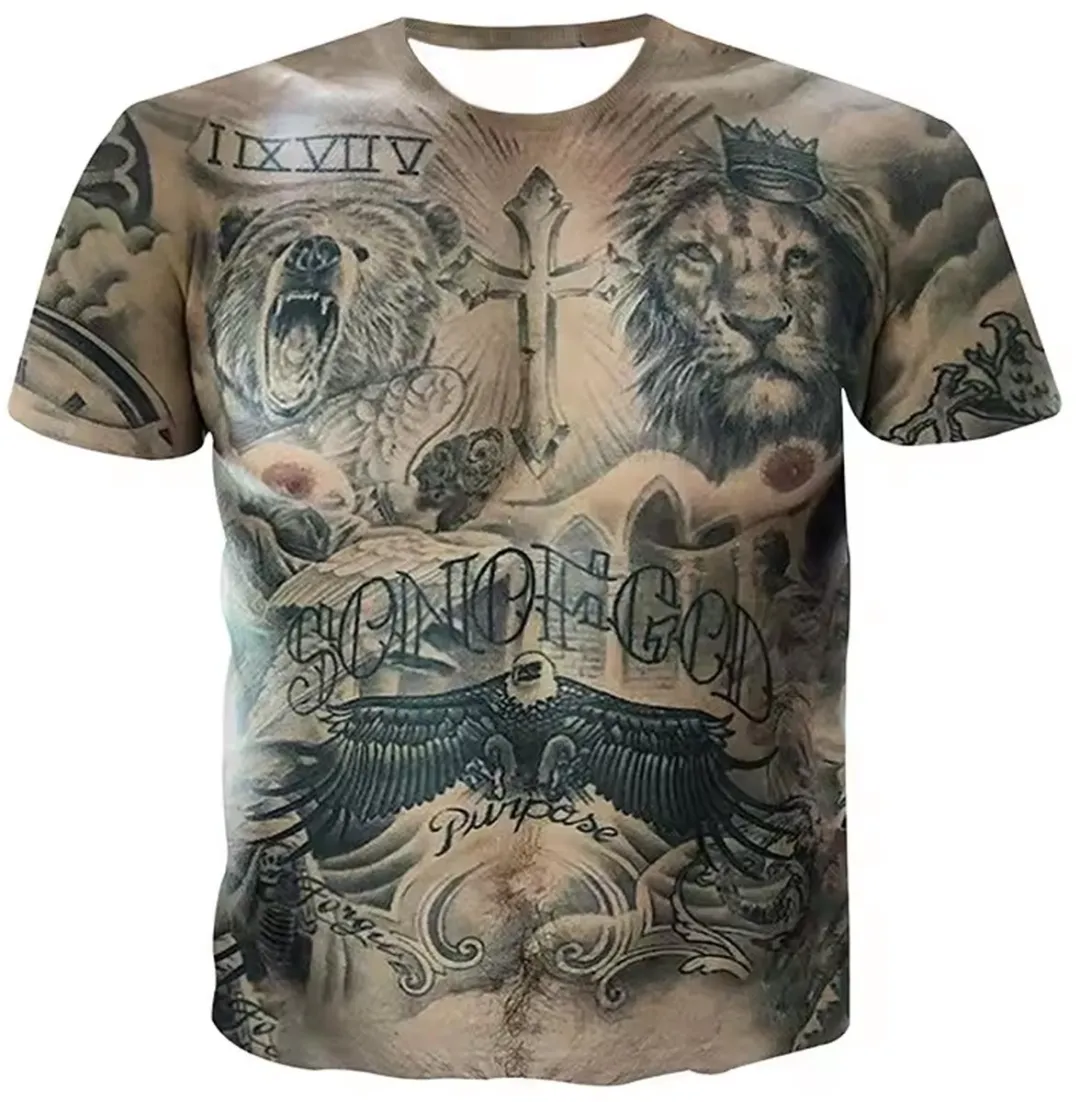 RedParrot Tatoeage Shirt Crimineel/Rapper