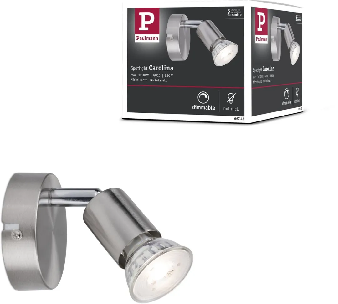 Paulmann Spotlight Carolina GU10 10W