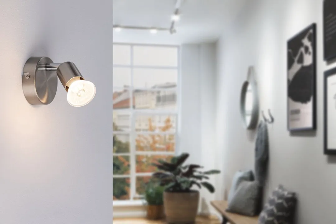 Paulmann Spotlight Carolina GU10 10W - Nikkel mat
