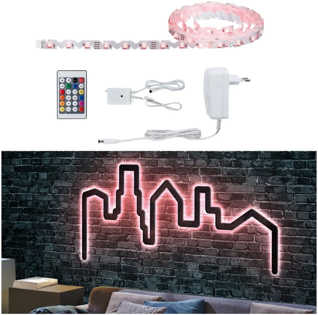 Paulmann FlexLED LED Strip 3D 3m 19W RGB 42 LEDs/m