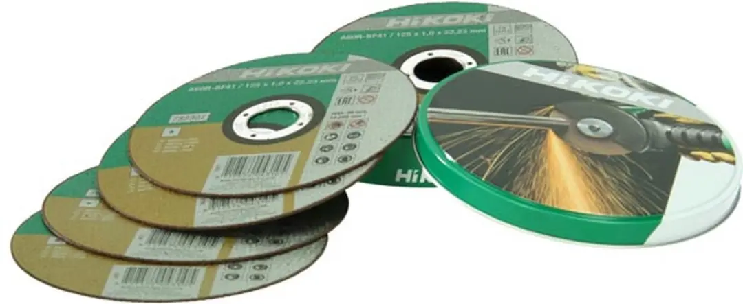 HiKOKI DOORSLIJPSCHIJF IN BLIK 115X1MM VOOR INOX/ METAAL (10ST) HSP