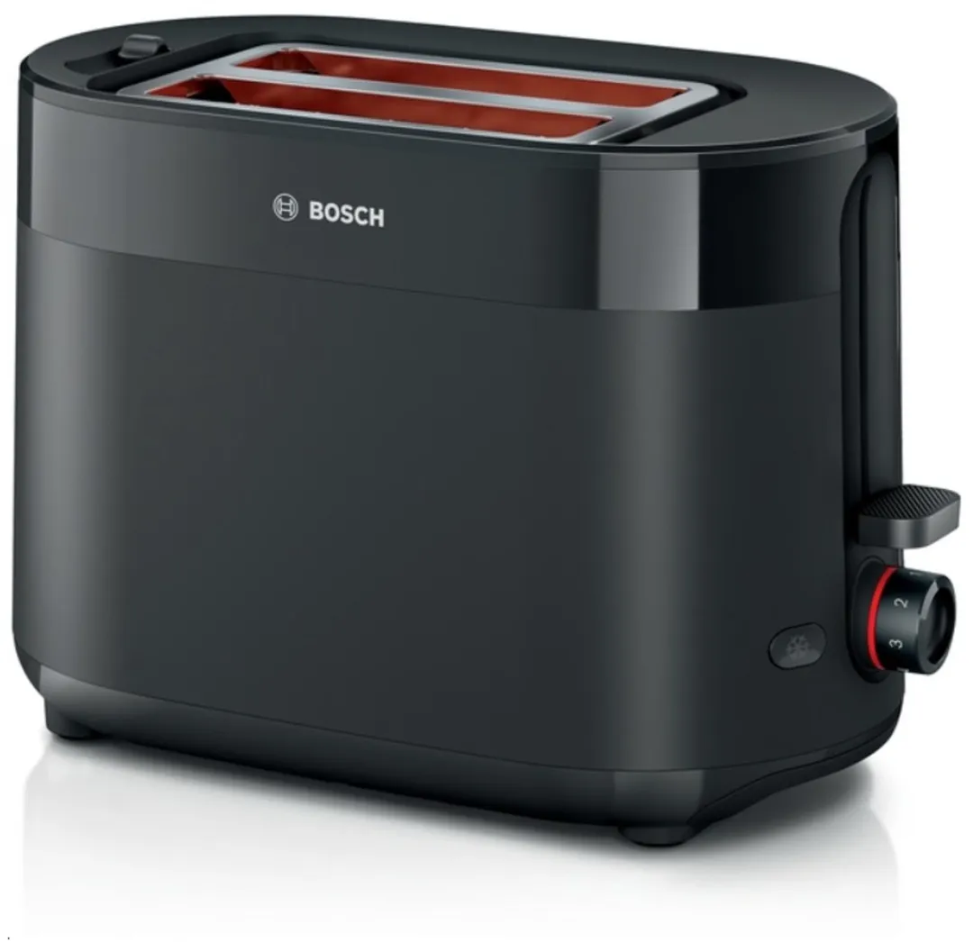 Bosch Tat2M123 MyMoment Broodrooster 2 Sneden 950W - Zwart