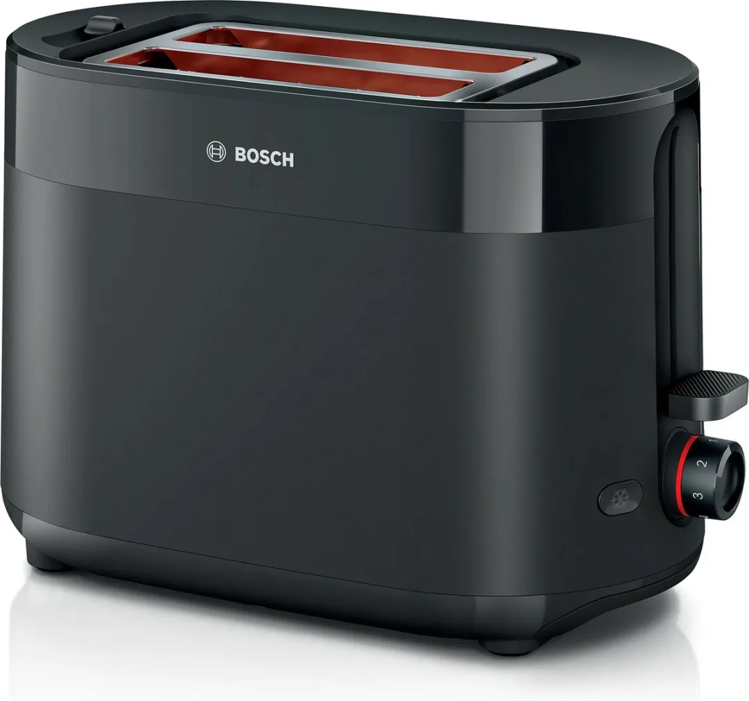Bosch Tat2M123 MyMoment Broodrooster 2 Sneden 950W - Zwart