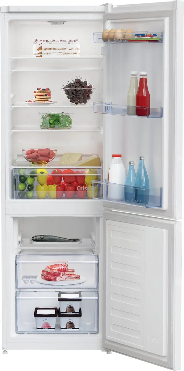 Beko RCSA270K40WN Koel-vriescombinatie 262L - Wit
