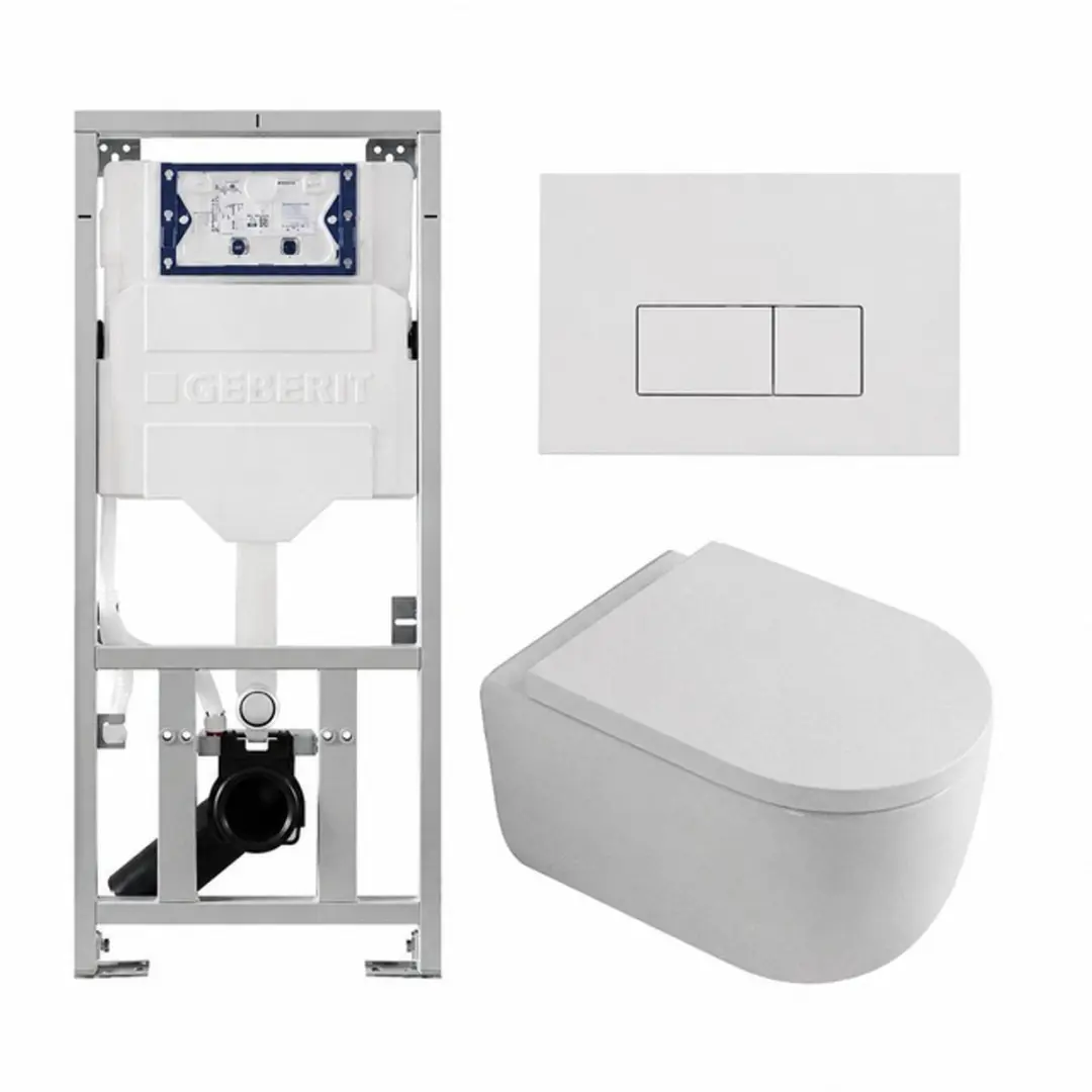 QeramiQ Dely Swirl Toiletset