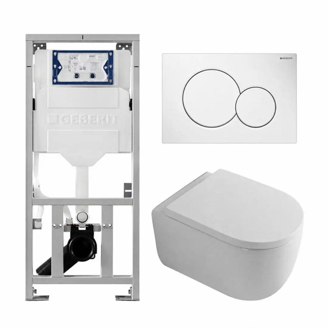 QeramiQ Dely Swirl Toiletset