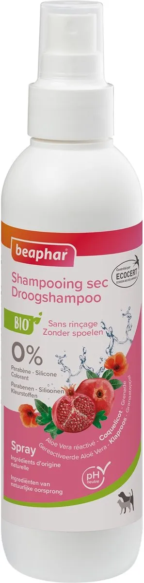 Beaphar Bio Droogshampoo 200ml