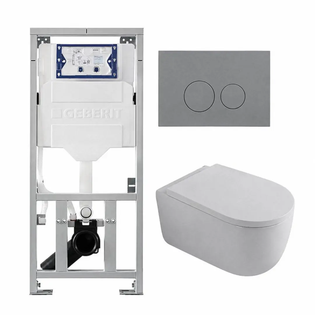 QeramiQ Dely Swirl Toiletset