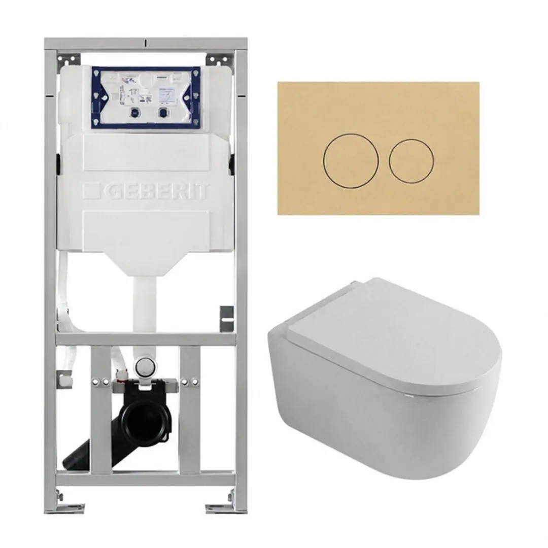 QeramiQ Dely Swirl Toiletset