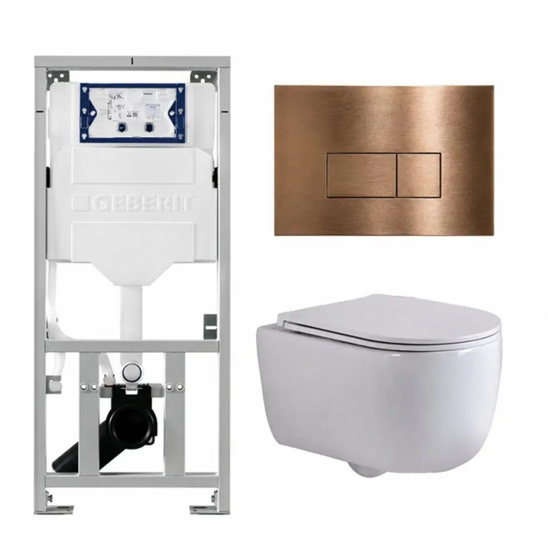 QeramiQ Dely Swirl Toiletset