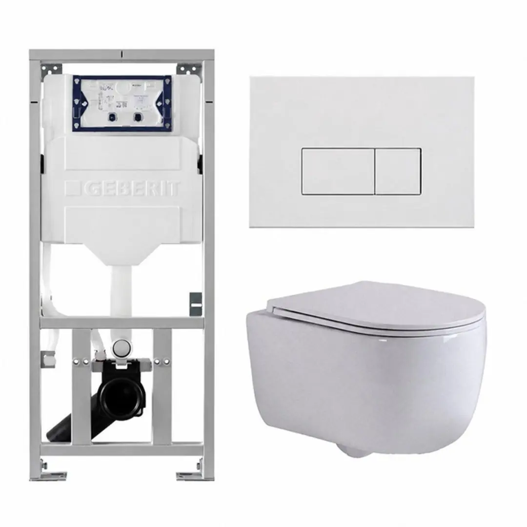 QeramiQ Dely Swirl Toiletset