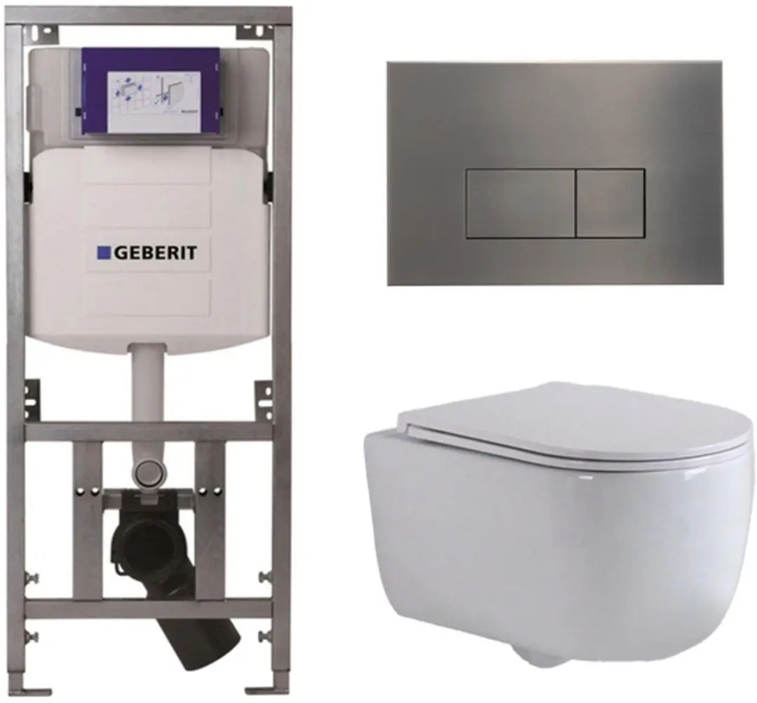 QeramiQ Dely Swirl Toiletset