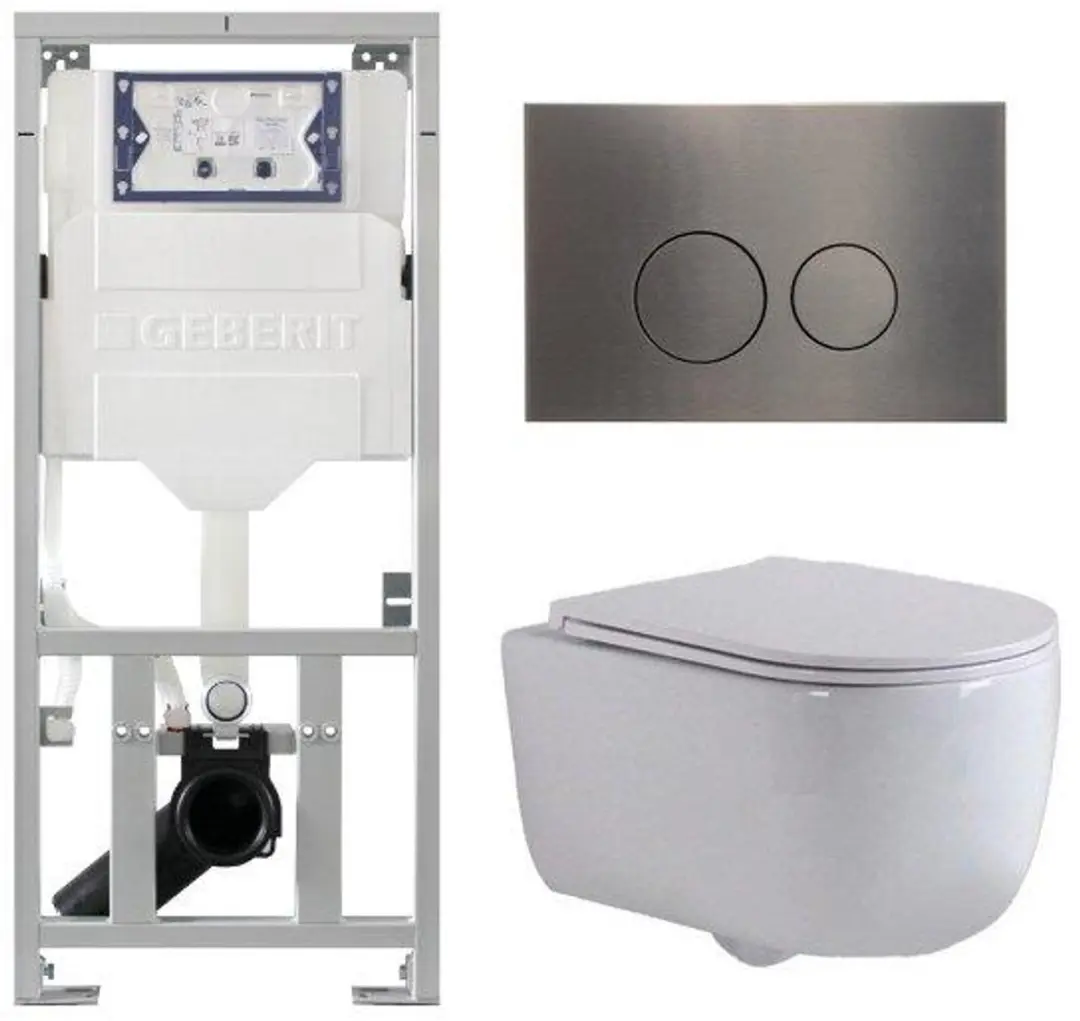 QeramiQ Dely Swirl Toiletset