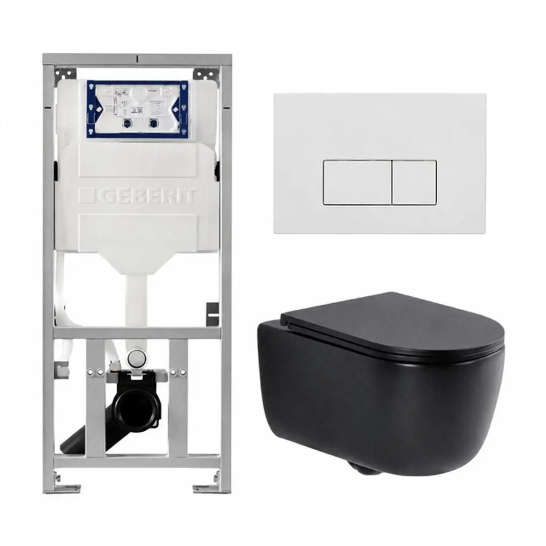 QeramiQ Dely Swirl Toiletset