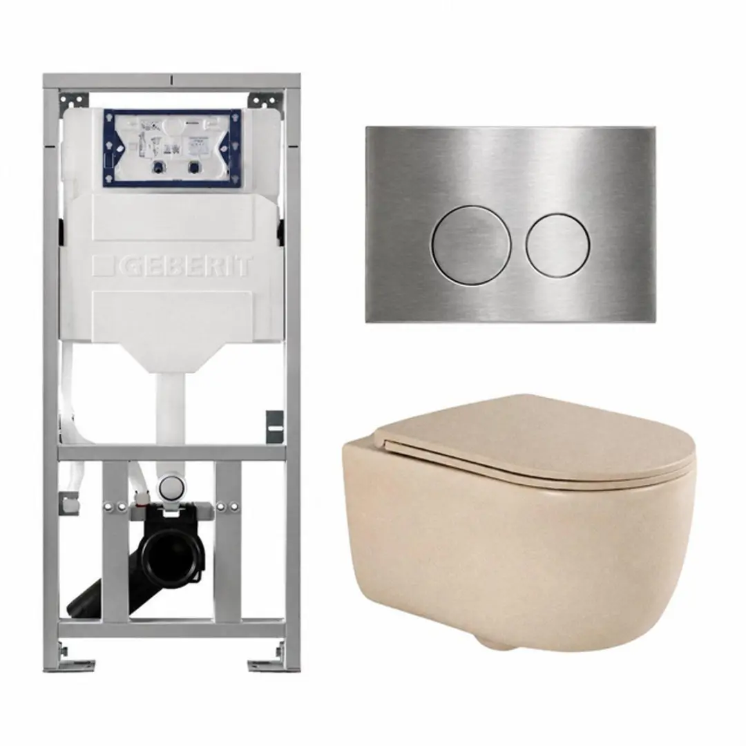 QeramiQ Dely Swirl Toiletset
