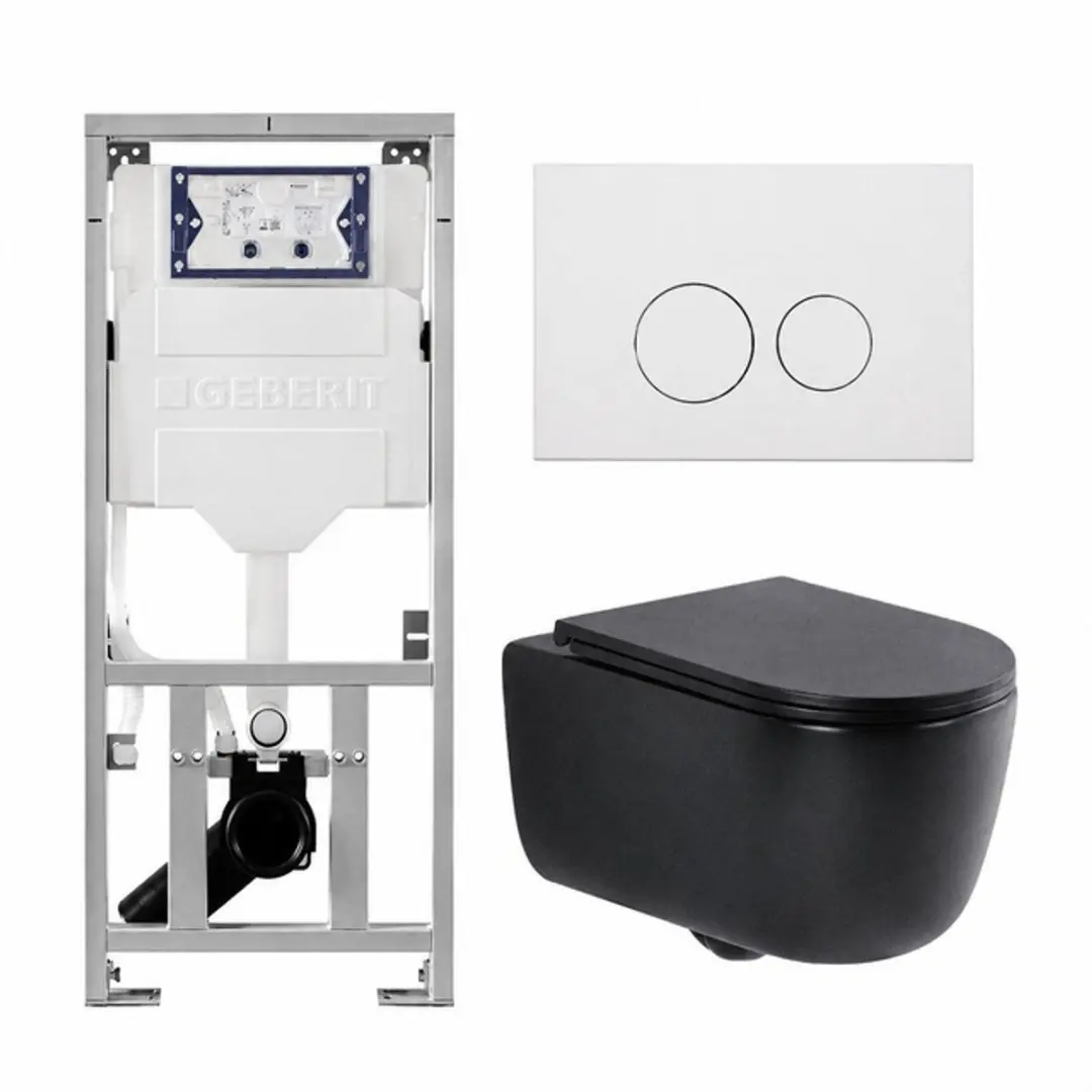 QeramiQ Dely Swirl Toiletset