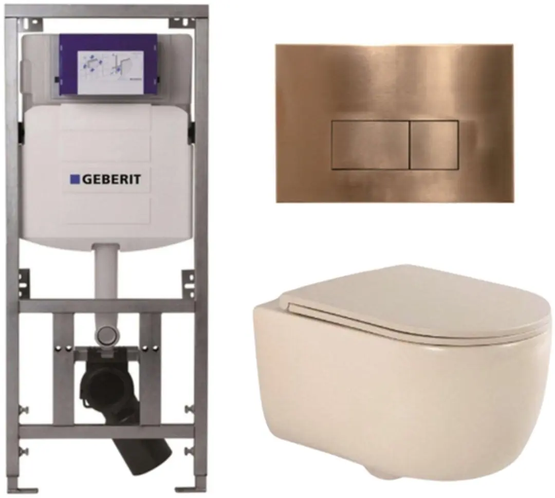 QeramiQ Dely Swirl Toiletset