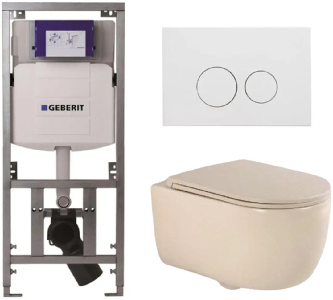 QeramiQ Dely Swirl Toiletset
