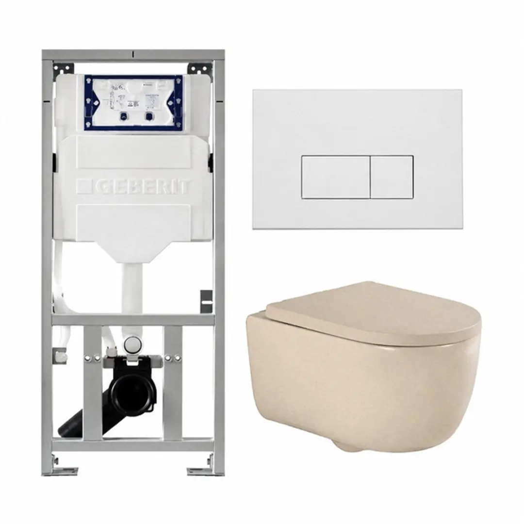 QeramiQ Dely Swirl Toiletset