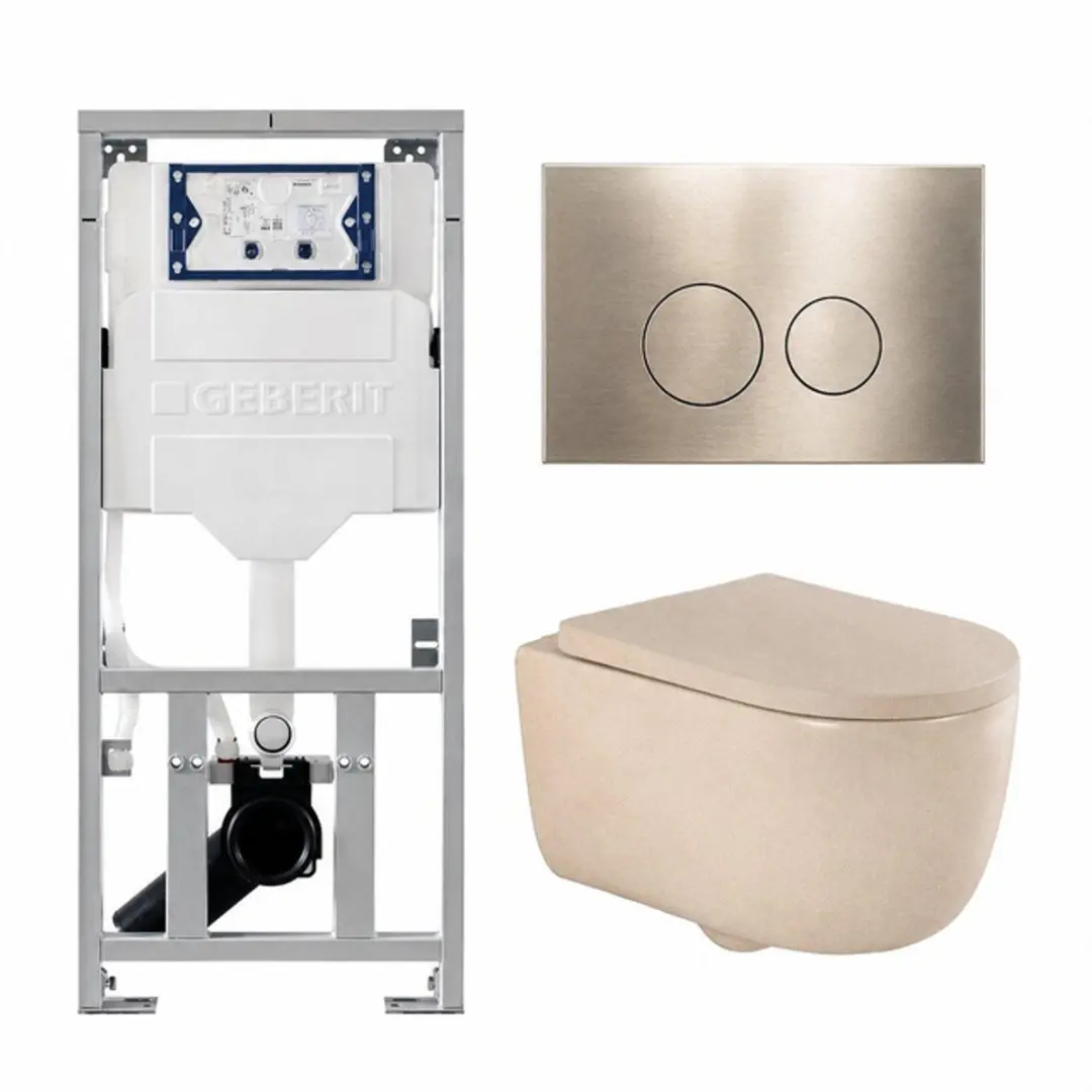QeramiQ Dely Swirl Toiletset