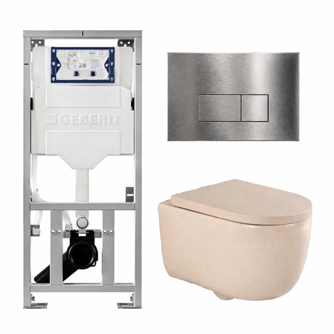 QeramiQ Dely Swirl Toiletset