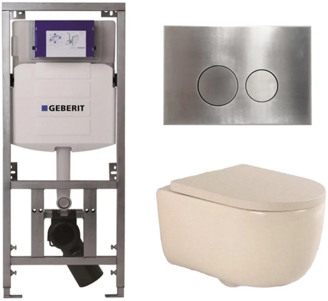 QeramiQ Dely Swirl Toiletset