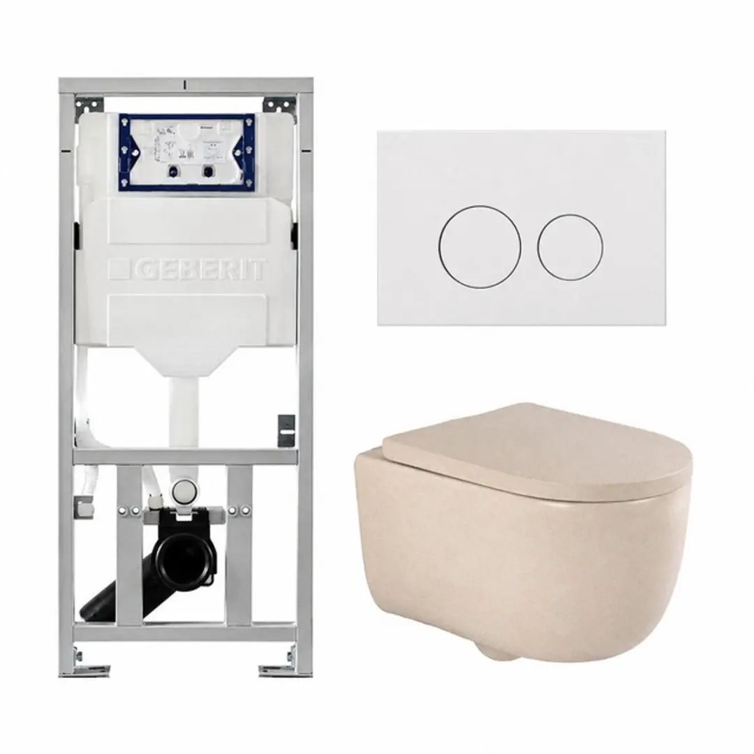 QeramiQ Dely Swirl Toiletset