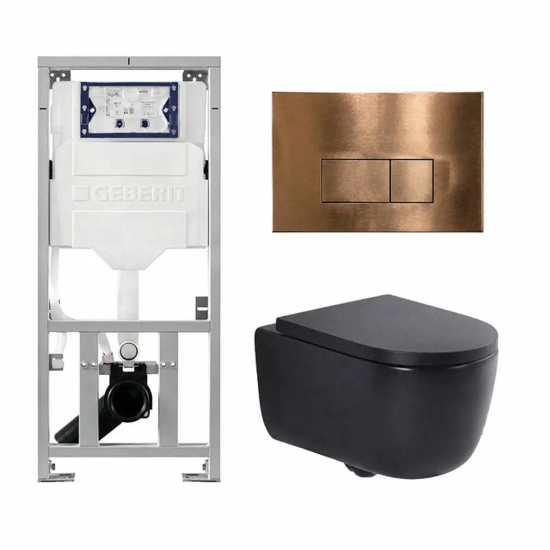 QeramiQ Dely Swirl Toiletset