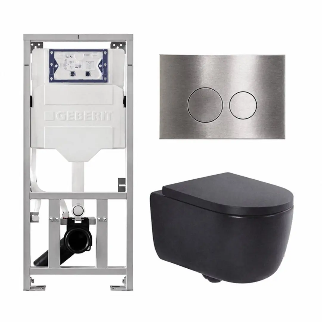 QeramiQ Dely Swirl Toiletset