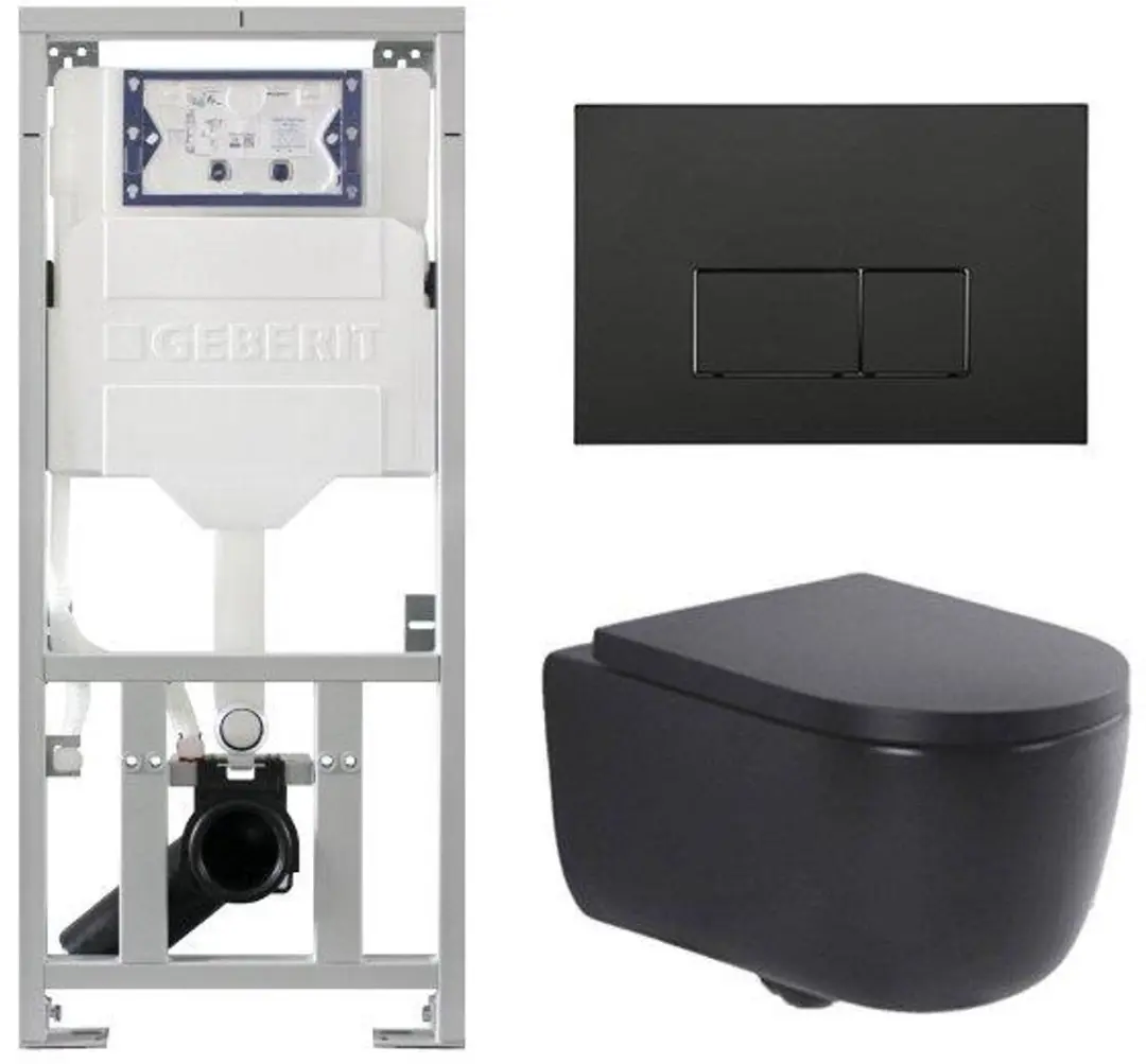 QeramiQ Dely Swirl Toiletset
